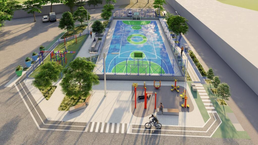 Alcaldía de Soledad transforma la infraestructura deportiva del barrio Las Moras: parque La Conga ya es un hecho