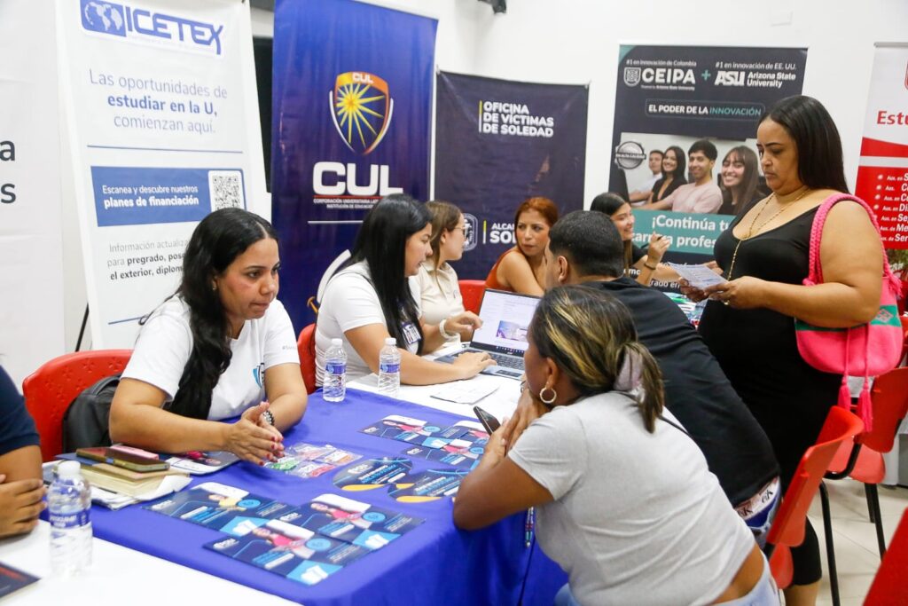 Soledad crece en educación con la tercera feria académica del año para jóvenes víctimas del conflicto armado