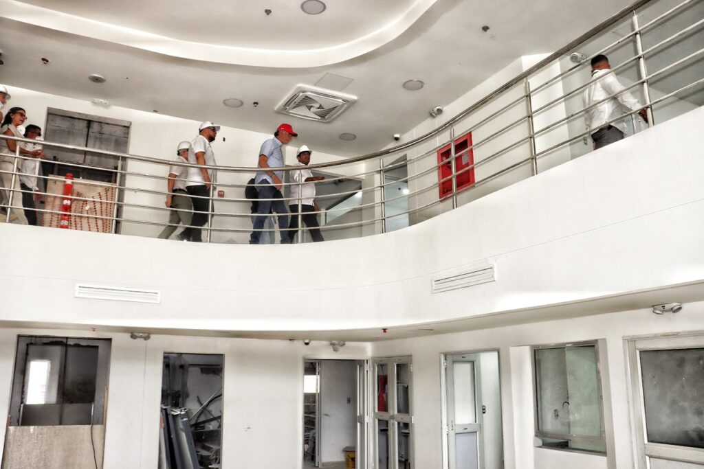 Fase final de la modernización del hospital de Puerto Colombia