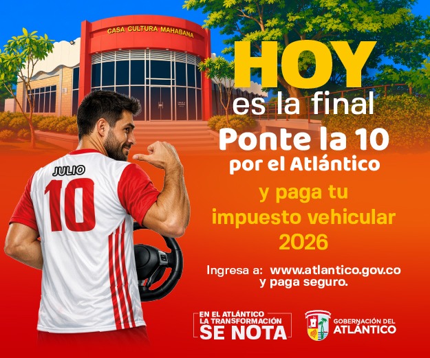Atlántico registra un crecimiento del 26 % en el recaudo del Impuesto Vehicular.