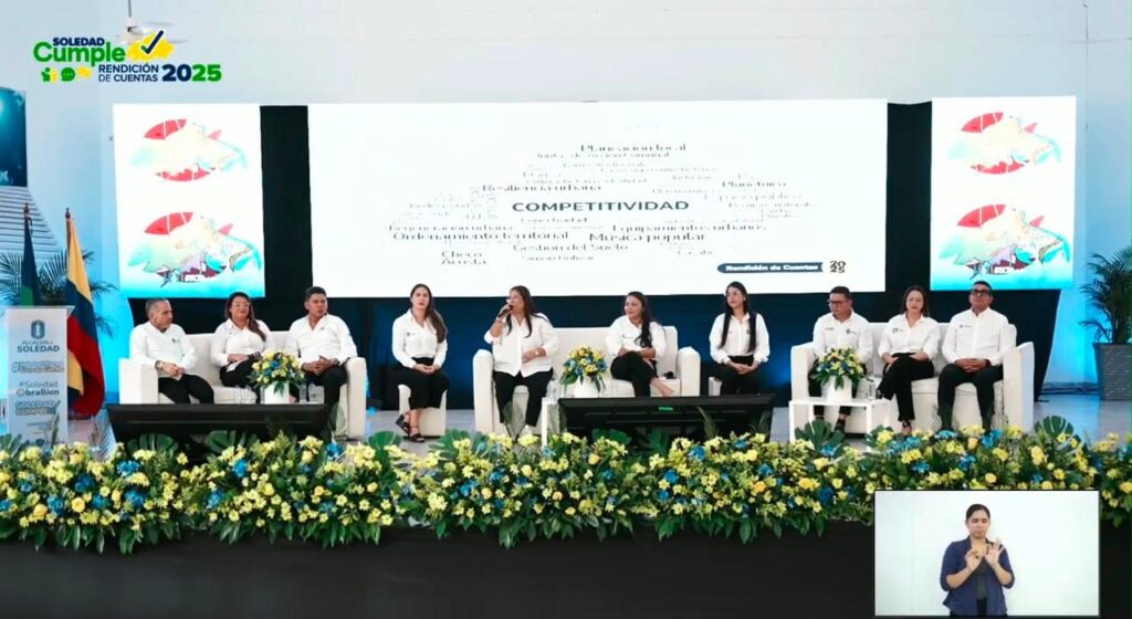 Alcira Sandoval anuncia más seguridad, gobierno en los barrios y una comunicación cercana durante el cierre de la Rendición de Cuentas 2025