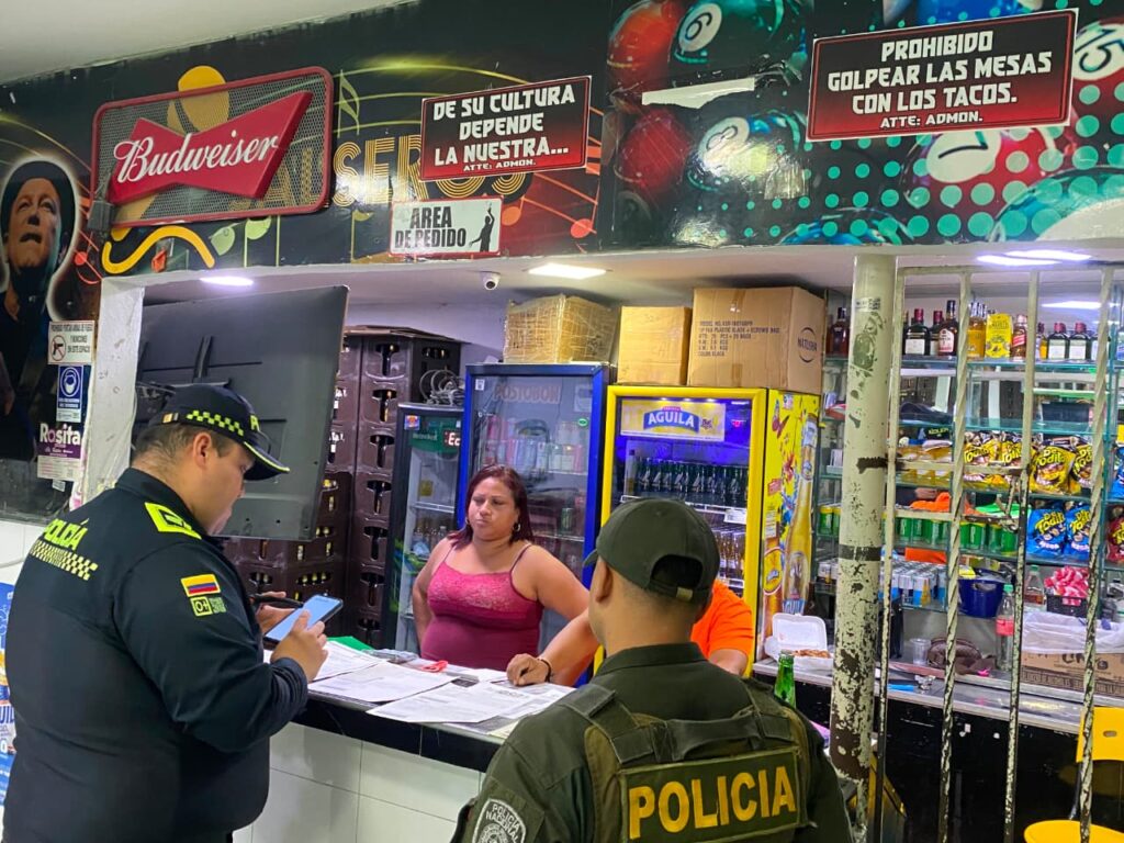 La Policía nacional continua la ofensiva frontal contra el delito con operativos de prevención y control