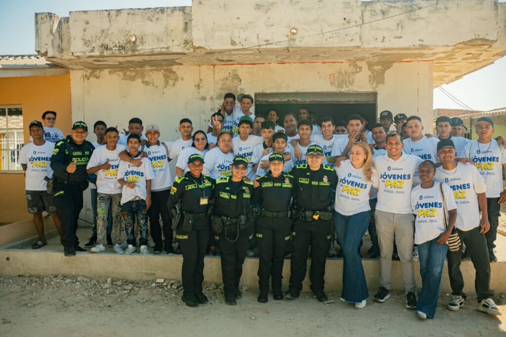 Alcaldía de Soledad impacta la vida de más de 50 jóvenes del barrio Villa Soledad con el programa Jóvenes en Paz