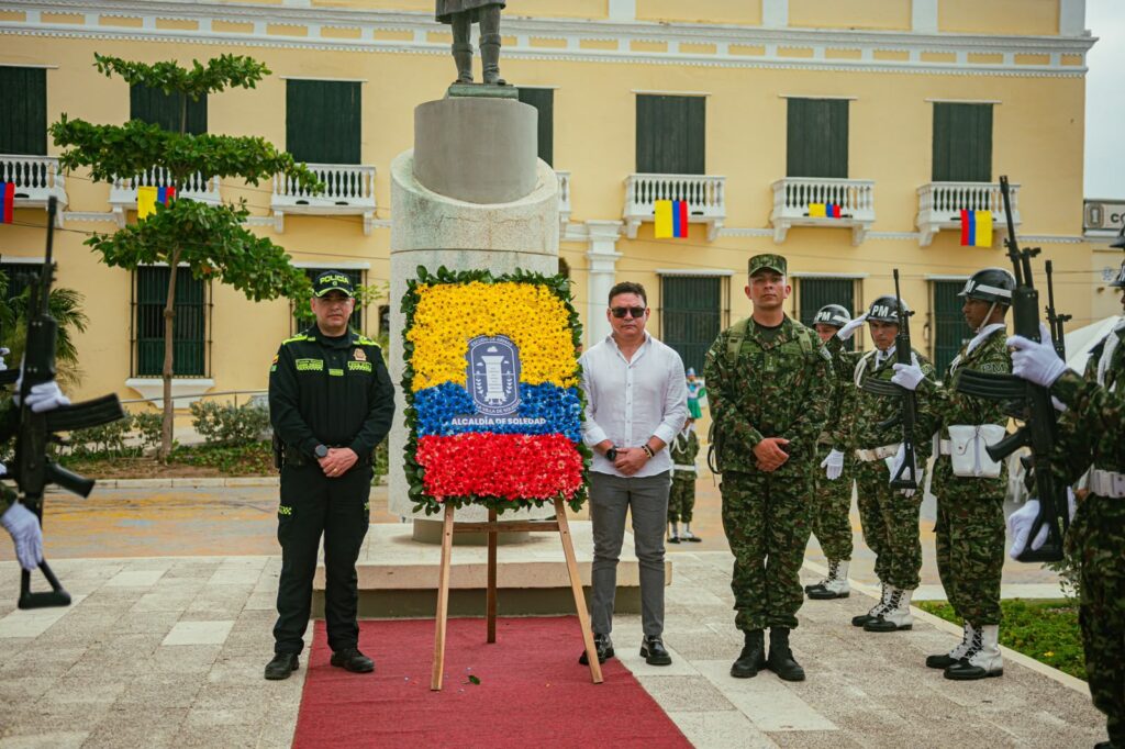 Soledad conmemoró el Día de la Independencia de Colombia con una jornada de historia, cultura y patriotismo