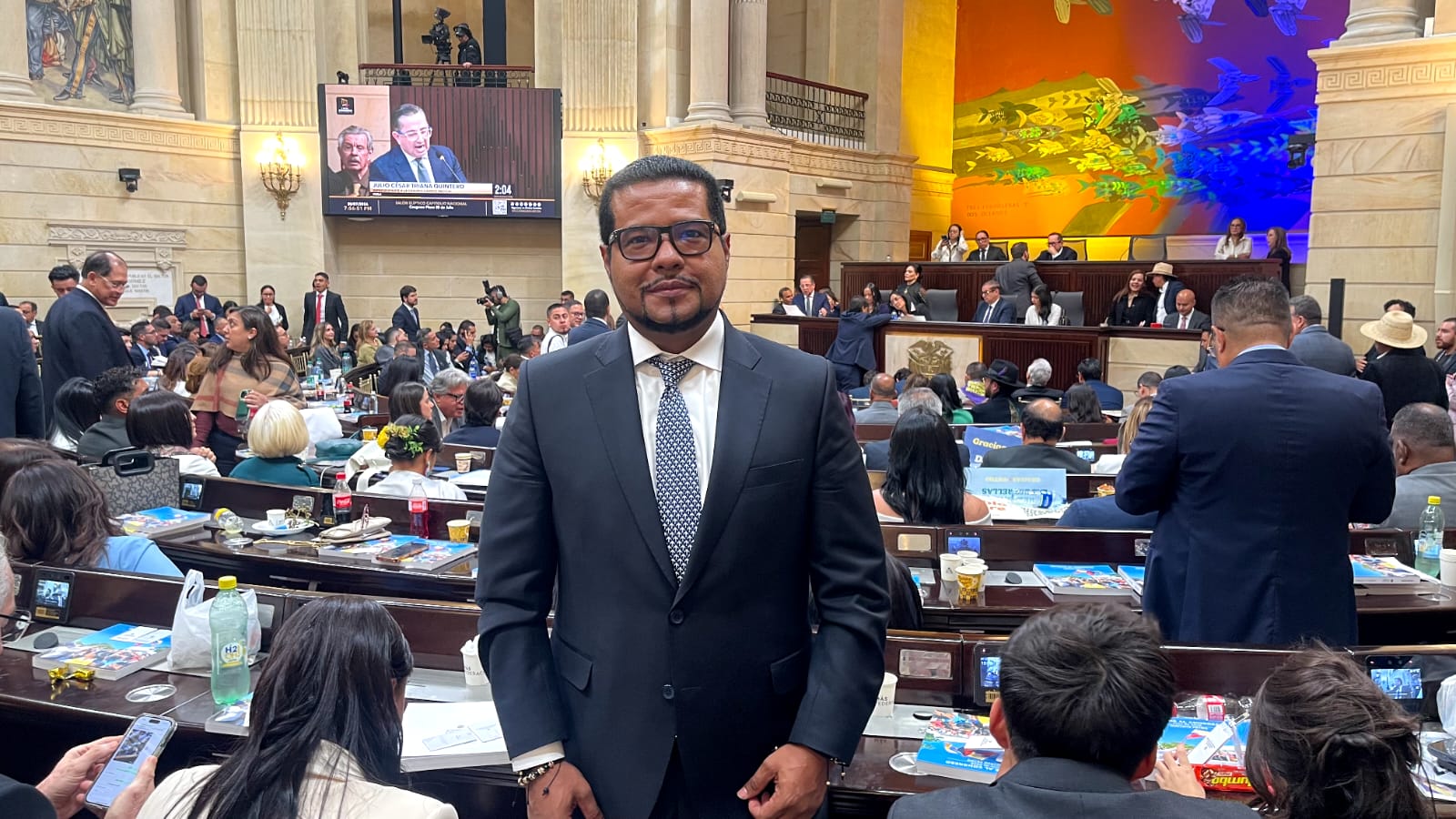 Winsner Sandoval Ibáñez se posesiona como Representante a la Cámara y ratifica su compromiso con las comunidades afrodescendientes y con Colombia