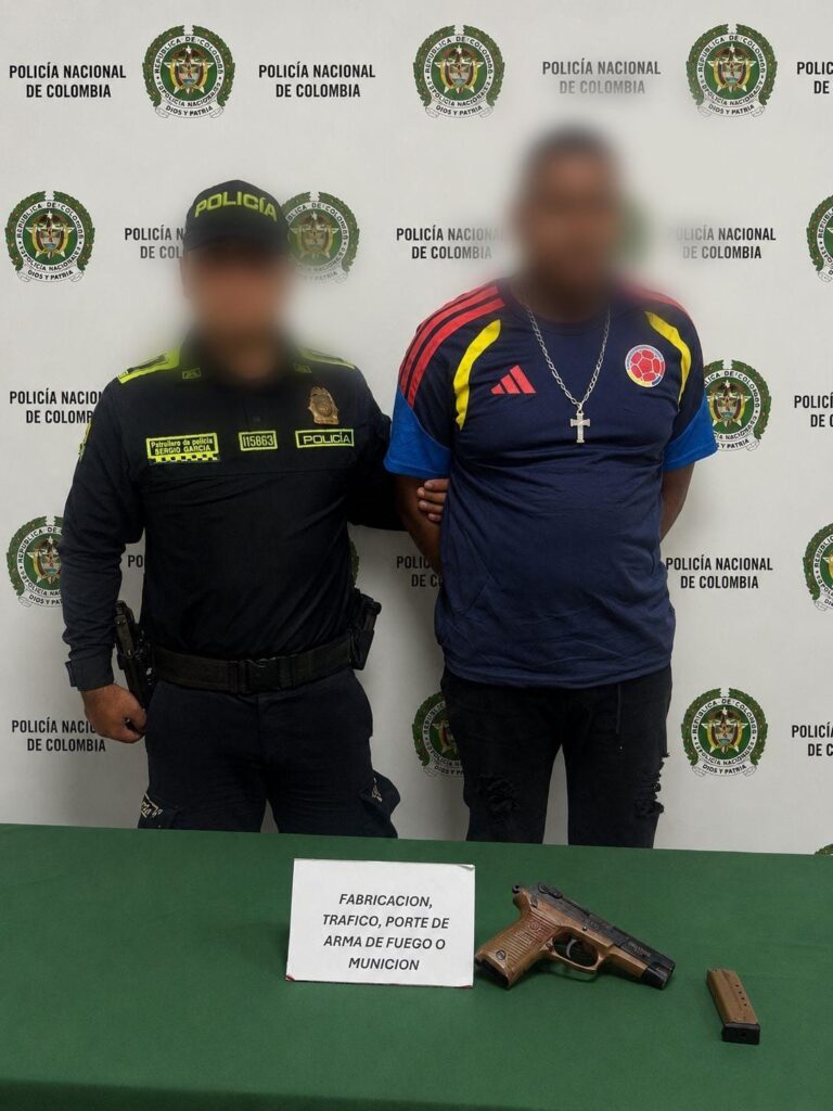 Policía nacional en Barranquilla captura a tres personas por los delitos de secuestro simple y porte de armas de fuego
