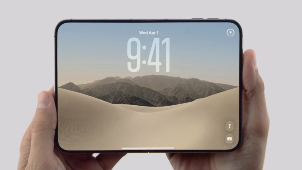 Apple presenta el iPhone Duo, su primer teléfono plegable