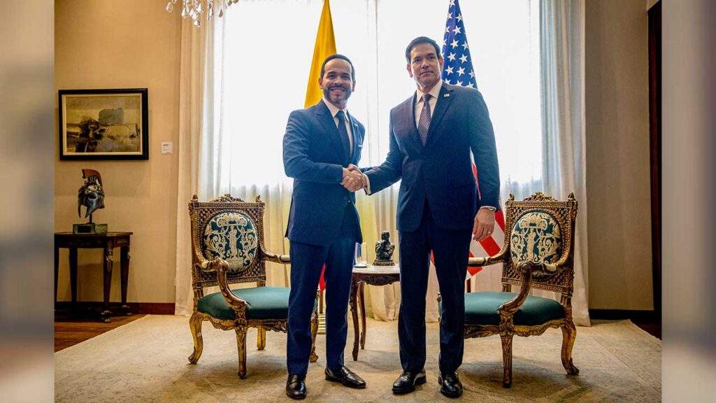 ‘Colombia quiere consolidarse nuevamente como el principal socio de seguridad hemisférica con los Estados Unidos’: Presidente De La Espriella