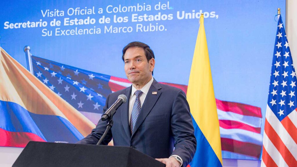 Marco Rubio destaca en Barranquilla el inicio de una ‘época dorada’ de cooperación sin precedentes entre Estados Unidos y Colombia