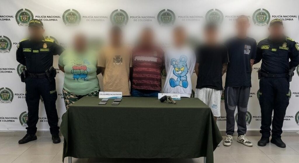 Sin tregua al delitgo: duro golpe al ejercito gaitanista de Colombia seis personas capturadas y cuatro homicidios esclarecidos