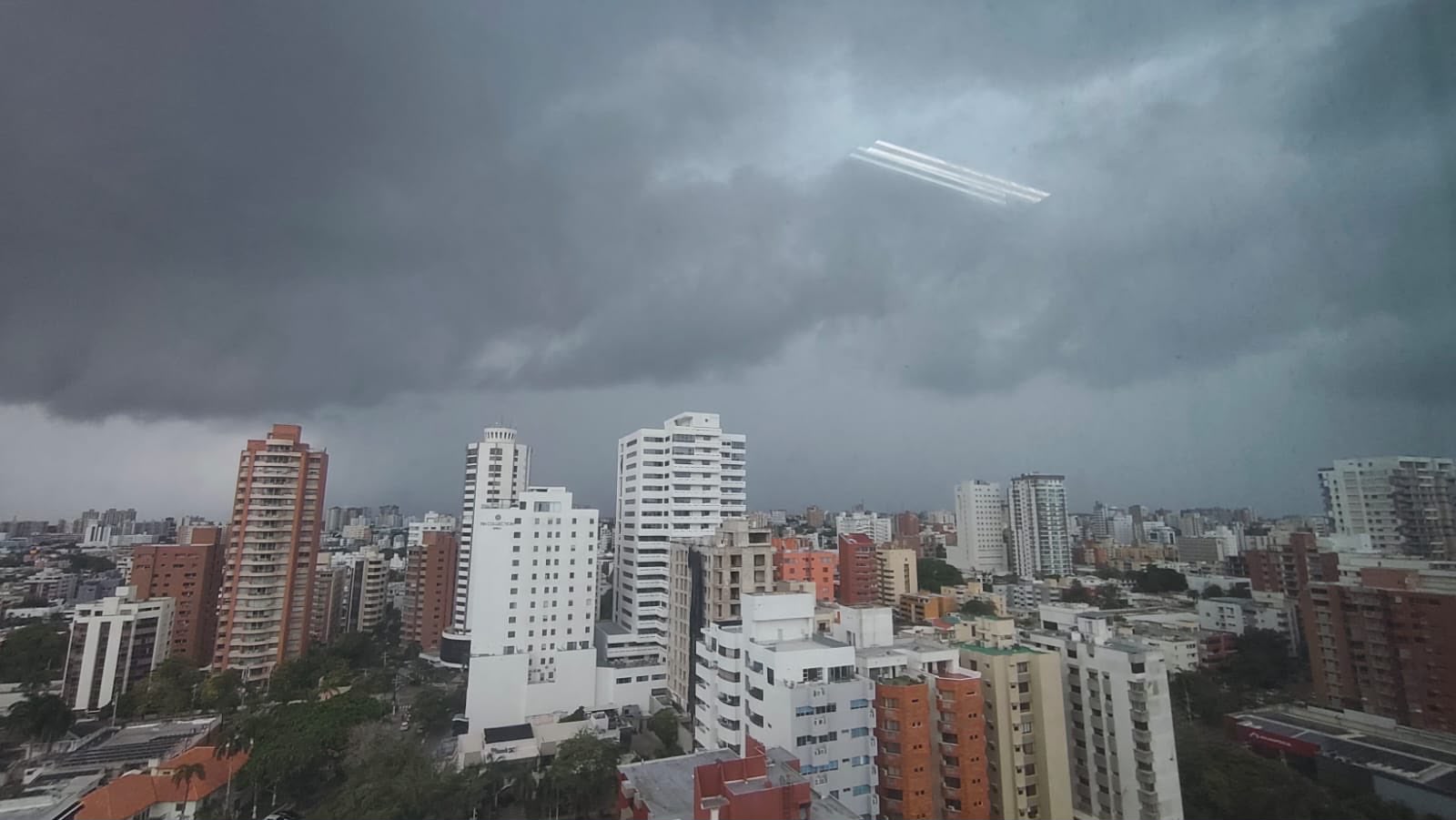 Fuerte aguacero se registró en Barranquilla y su área metropolitana
