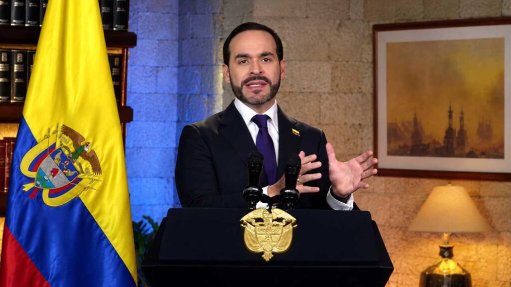 ‘La protesta se respeta, pero la violencia no se tolera’: Presidente De La Espriella frente al Decreto que regula el accionar de la Policía en manifestaciones públicas