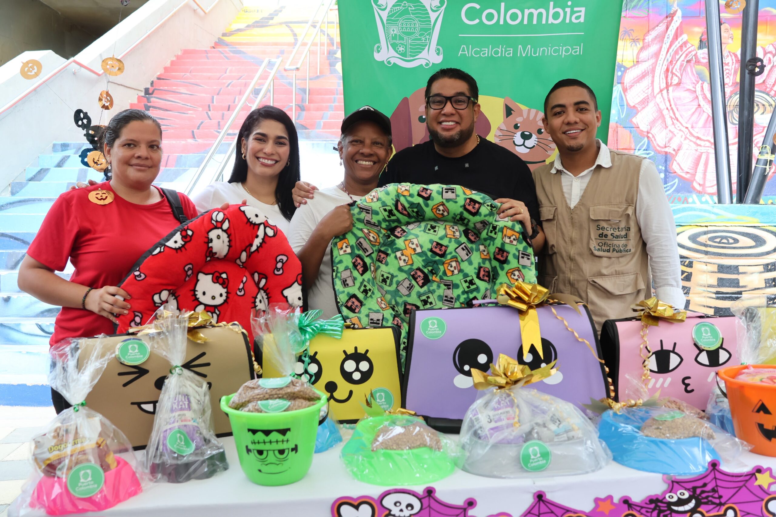 Alcaldía de Puerto Colombia atendió a más de 350 caninos y felinos durante la jornada de bienestar animal Unidos por Nuestras Mascotas