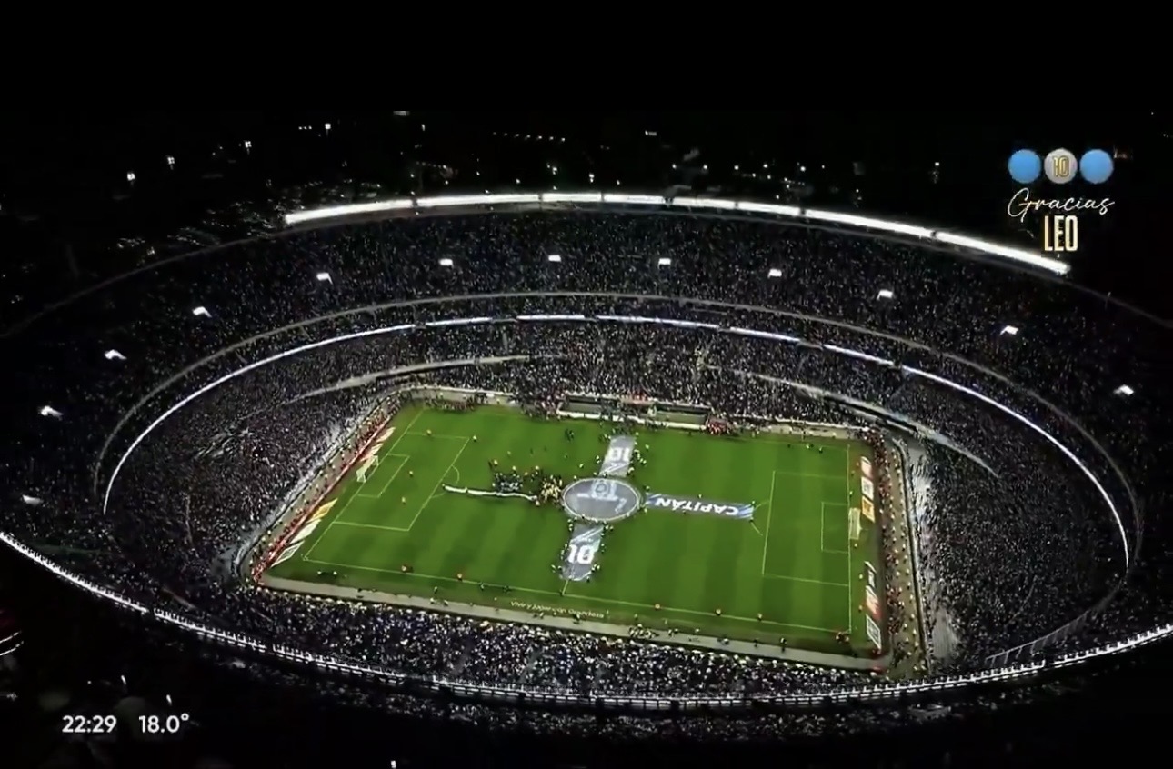 MESSI SE DESPIDE DE ARGENTINA CON UNA NOCHE HISTÓRICA