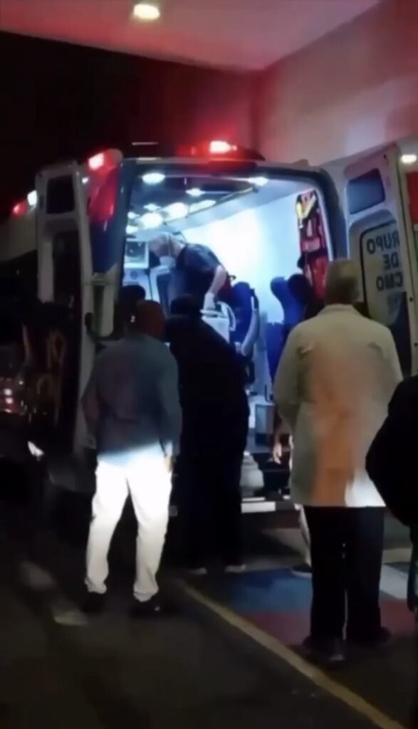 Kbeto fue trasladado a la clínica Iberoamericana