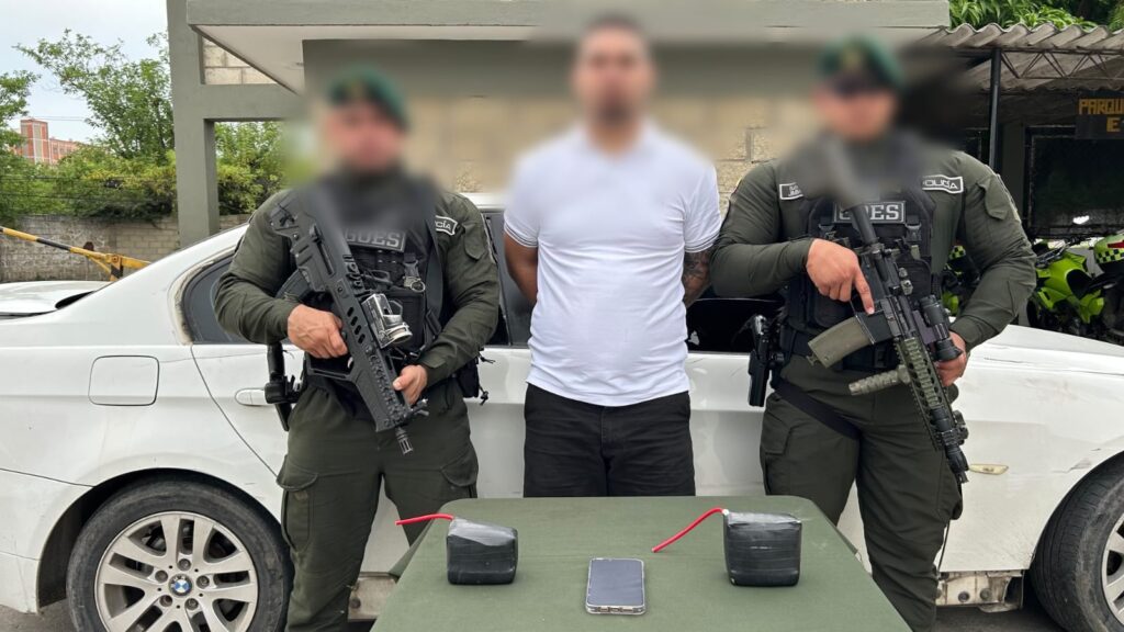 Capturado  en tiempo récord a alias kleiver, relacionado con el caso de los cilindros en Soledad