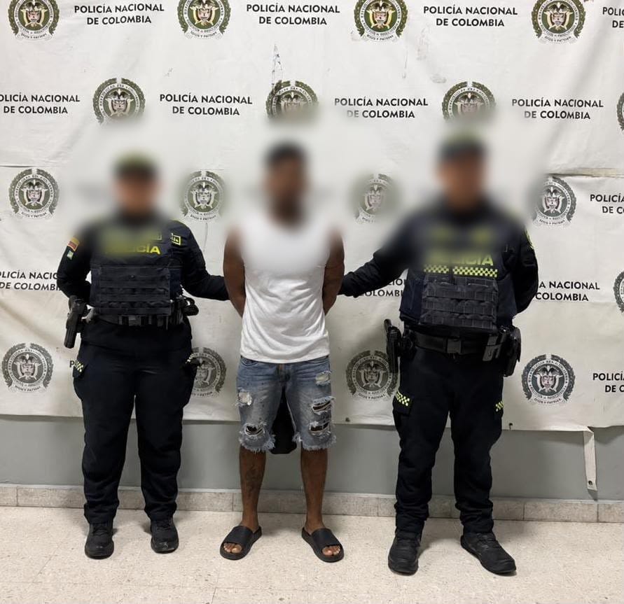 Capturado presunto sicario de “Los costeños” en el marco de la estrategia “Sin tregua al delito”